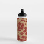 Mele Kalikimaka Vintage Pareau Hawaiian Hibiscus  Water Bottle Gallery Image 3
