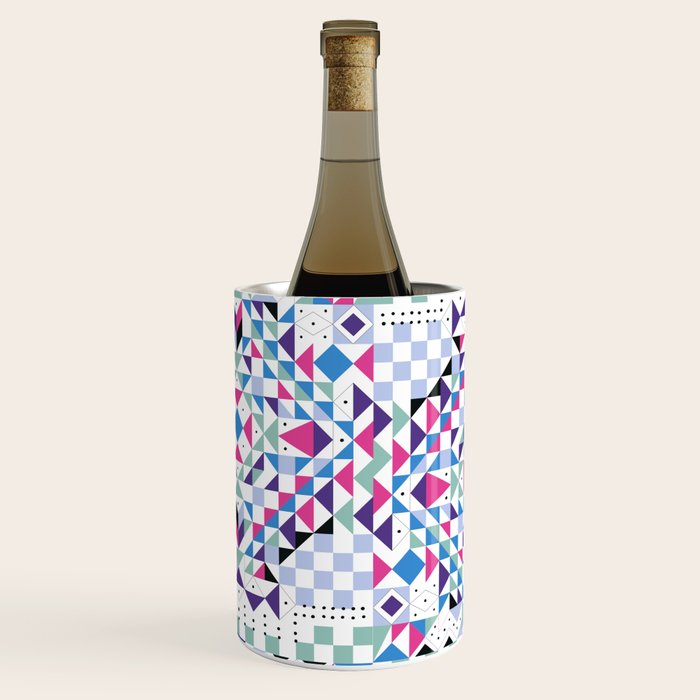 BM3 Tribal geometric Wine Chiller Gallery Image 3