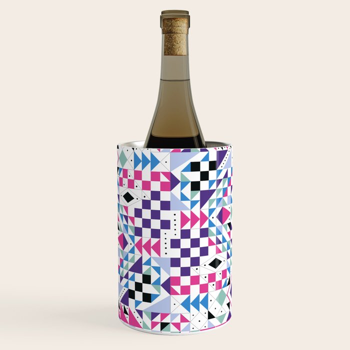 BM3 Tribal geometric Wine Chiller Gallery Image 2