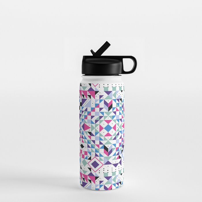 BM3 Tribal geometric Water Bottle Gallery Image 1