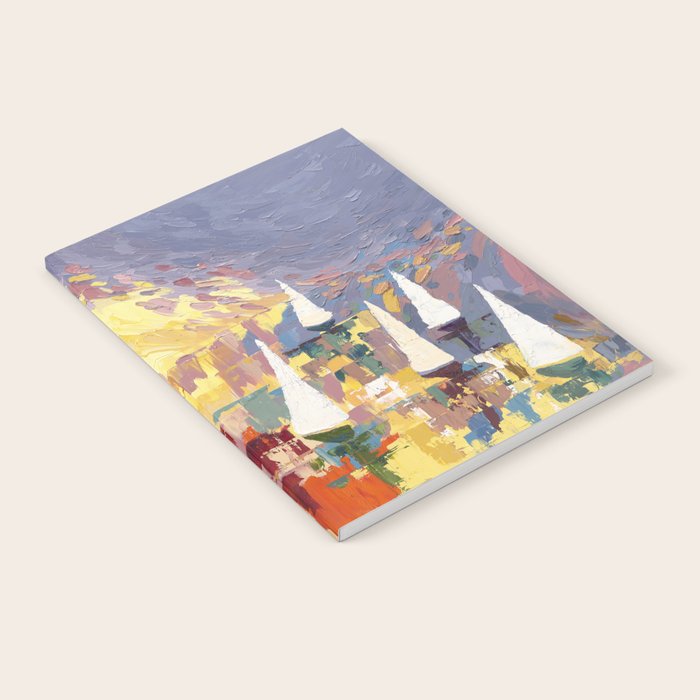 Red Lighthouse in Holland Michigan Notebook Gallery Image 2