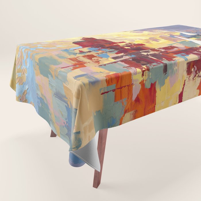 Red Lighthouse in Holland Michigan Tablecloth Gallery Image 1