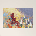 Red Lighthouse in Holland Michigan Welcome Mat Gallery Image 1