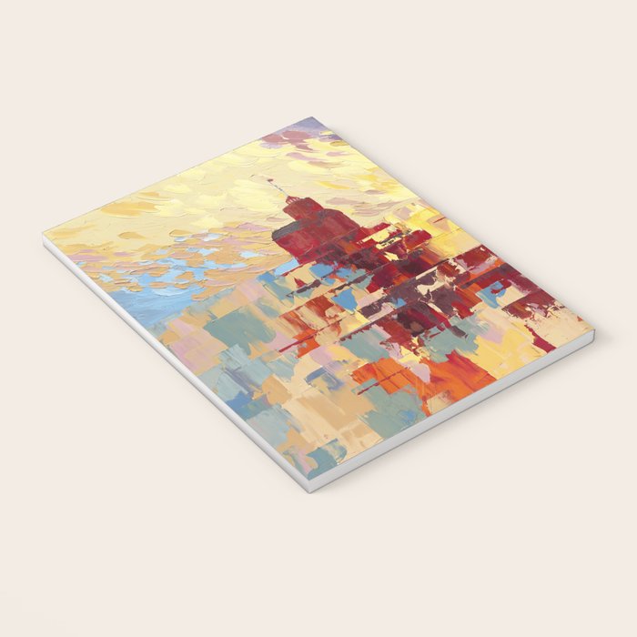 Red Lighthouse in Holland Michigan Notebook Gallery Image 3