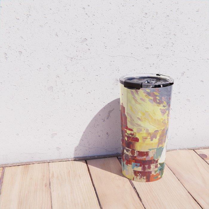 Red Lighthouse in Holland Michigan Travel Mug Gallery Image 4