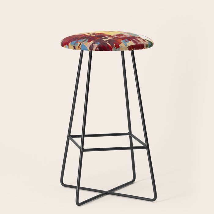 Red Lighthouse in Holland Michigan Stool Gallery Image 1