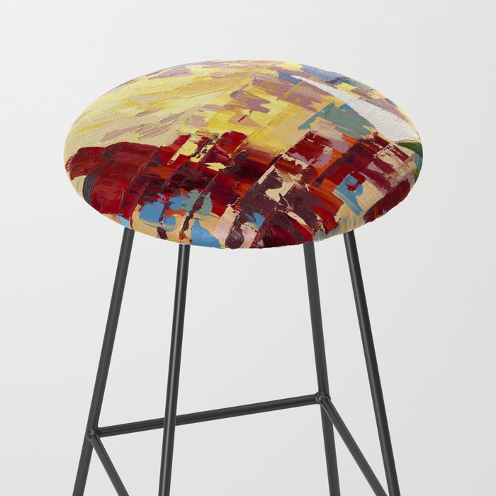 Red Lighthouse in Holland Michigan Stool Gallery Image 2