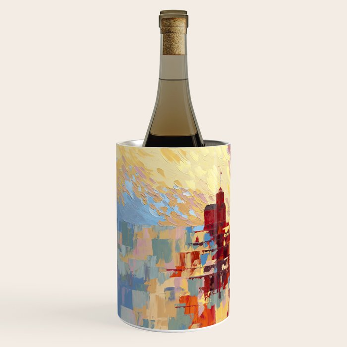 Red Lighthouse in Holland Michigan Wine Chiller Gallery Image 2