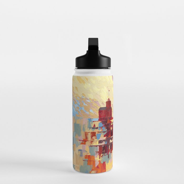 Red Lighthouse in Holland Michigan Water Bottle Gallery Image 3