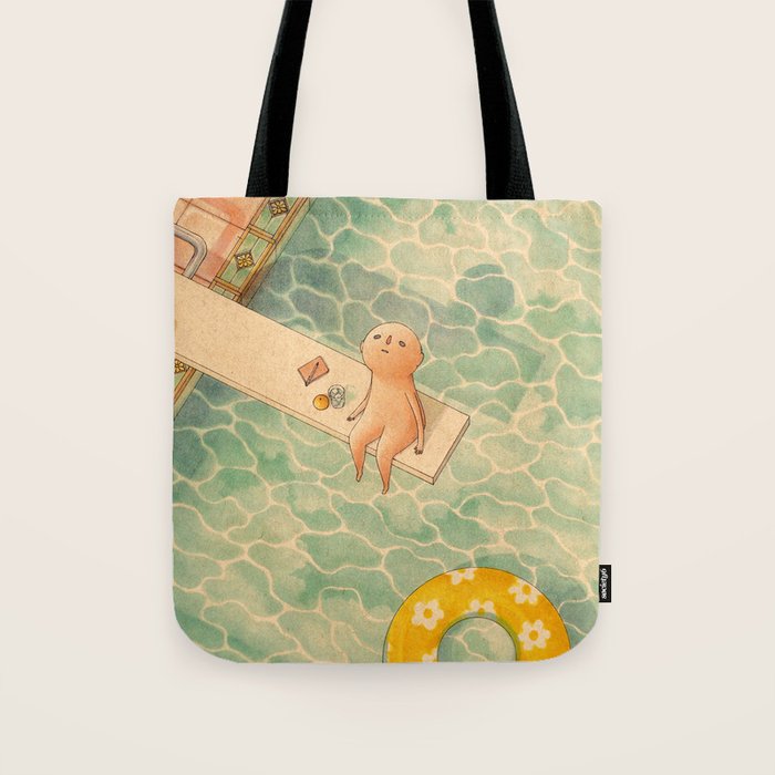 Pool Days Tote Bag Gallery Image 1