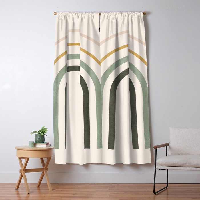 Minimal Geometric 50 Window Curtain Gallery Image 5