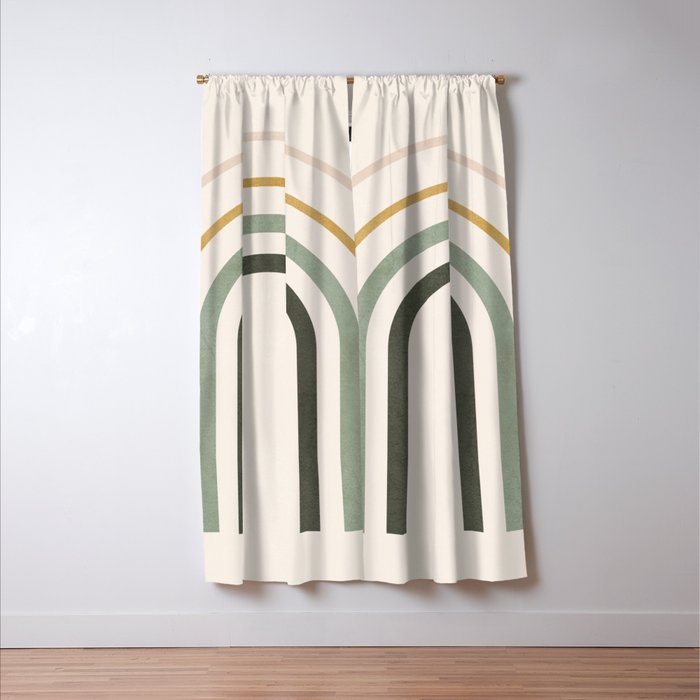 Minimal Geometric 50 Window Curtain Gallery Image 3