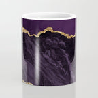 Agate Purple Gold Glitter Design Coffee Mug Gallery Image 4