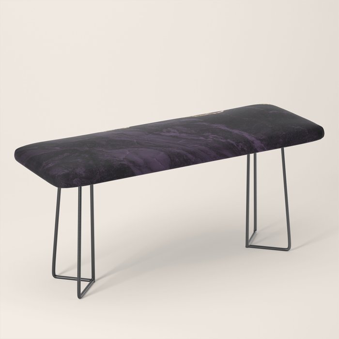 Agate Purple Gold Glitter Design Bench Gallery Image 1