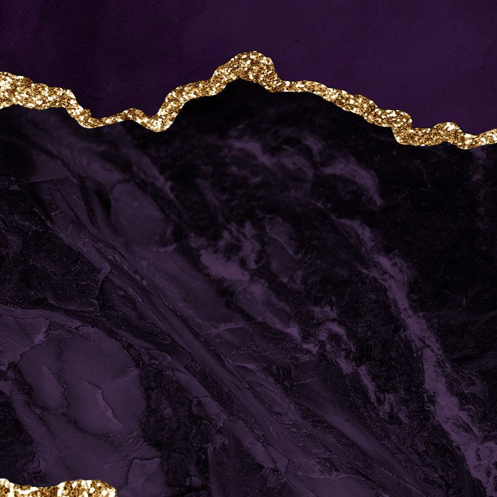 Agate Purple Gold Glitter Design Coffee Mug Gallery Image 2
