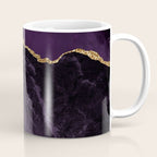Agate Purple Gold Glitter Design Coffee Mug Gallery Image 1