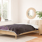 Agate Purple Gold Glitter Design Duvet Cover Gallery Image 2