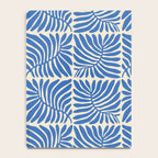 Abstract plant leaf organic shape pattern Notebook Gallery Image 4