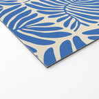Abstract plant leaf organic shape pattern Welcome Mat Gallery Image 2