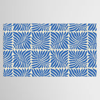 Abstract plant leaf organic shape pattern Tablecloth Gallery Image 2
