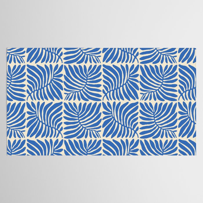 Abstract plant leaf organic shape pattern Tablecloth Gallery Image 2