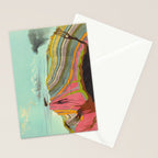 Landscape Painting, Cool Designs, Trippy Art, Mountain Painting, Scientific Poster - Geology Stationery Card Gallery Image 2