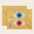 Eyes | Bauhaus III Placemat Gallery Image 1