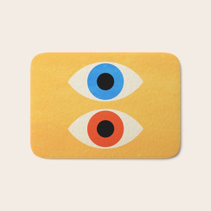 Eyes | Bauhaus III Bath Mat Gallery Image 1