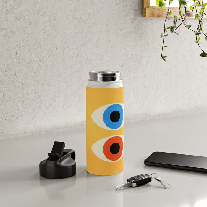 Eyes | Bauhaus III Water Bottle Gallery Image 4