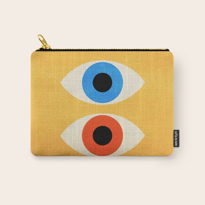 Eyes | Bauhaus III Carry All Pouch Gallery Image 1