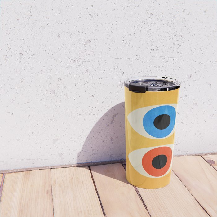 Eyes | Bauhaus III Travel Mug Gallery Image 4
