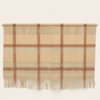 autumn fall plaid tartan pattern Wall Hanging Gallery Image 1