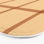autumn fall plaid tartan pattern Bath Mat Gallery Image 3