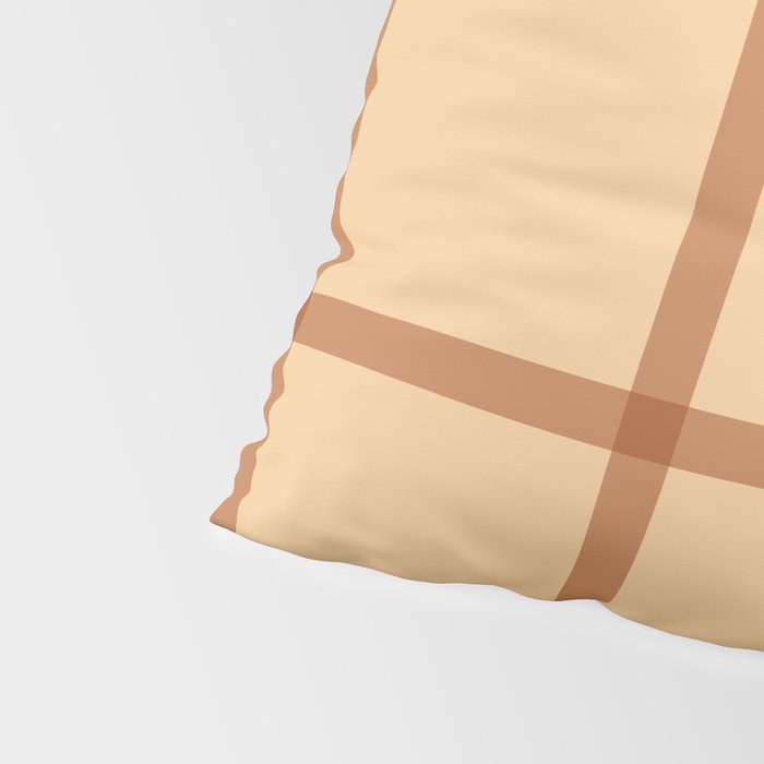 autumn fall plaid tartan pattern Pillow Sham Gallery Image 4