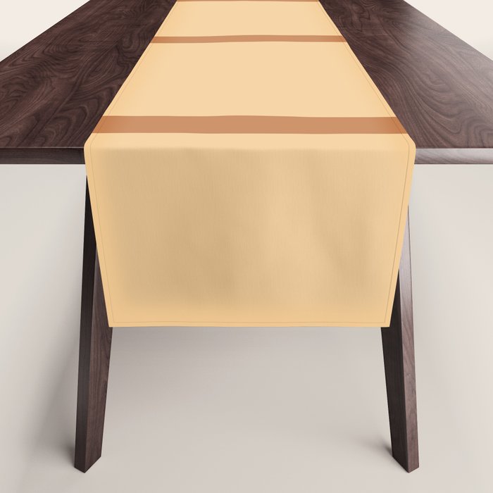 autumn fall plaid tartan pattern Table Runner Gallery Image 1