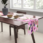 Cherry Blossom, Sakura, Japanese Floral art Table Runner Gallery Image 2