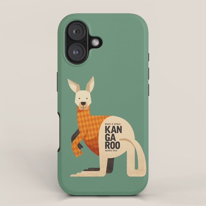 Hello Kangaroo iPhone Case Gallery Image 1