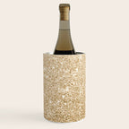 Modern abstract elegant chic gold glitter Wine Chiller Gallery Image 3