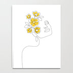 Mustard Bloom Girl Notebook Gallery Image 4