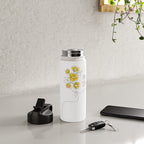 Mustard Bloom Girl Water Bottle Gallery Image 4