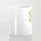 Mustard Bloom Girl Coffee Mug Gallery Image 4