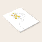 Mustard Bloom Girl Notebook Gallery Image 2
