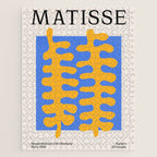 Royal Blue & Supernova: Matisse Paper Leaf Cutouts 02 Jigsaw Puzzle Gallery Image 1