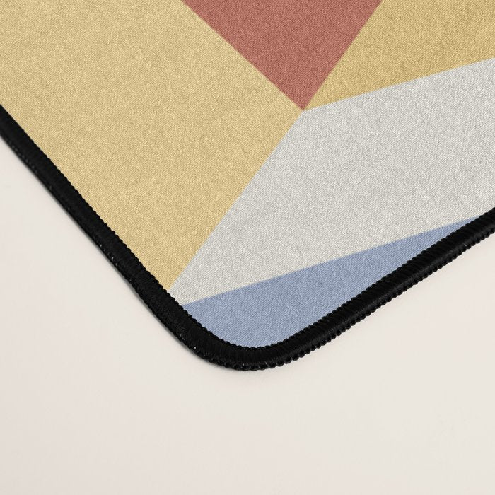 Cuboid Geometric Abstract Shapes Pattern XXIX Desk Mat Gallery Image 4