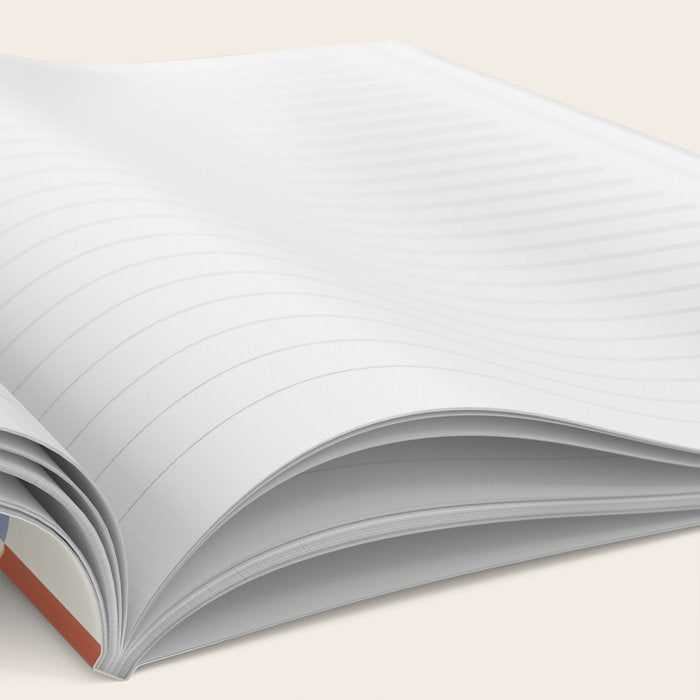 Cuboid Geometric Abstract Shapes Pattern XXIX Notebook Gallery Image 2