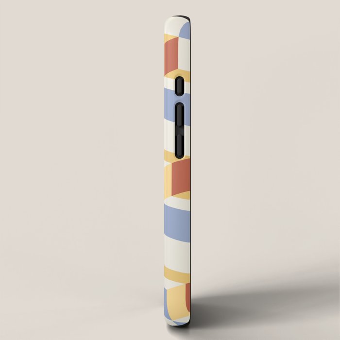 Cuboid Geometric Abstract Shapes Pattern XXIX iPhone Case Gallery Image 2