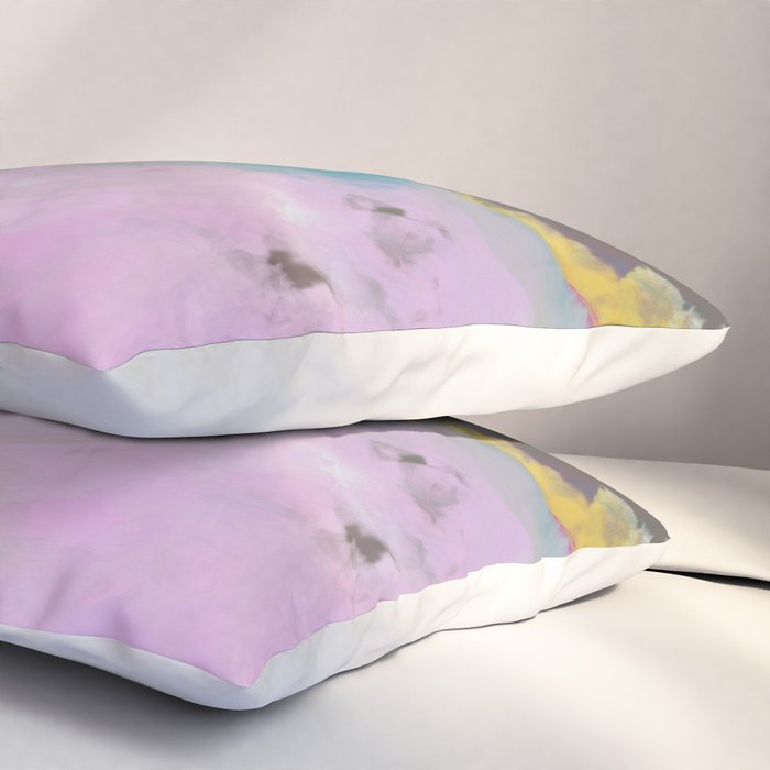 blue sky landscape abstract Pillow Sham Gallery Image 3