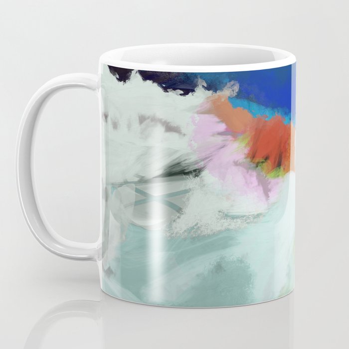 blue sky landscape abstract Coffee Mug Gallery Image 3