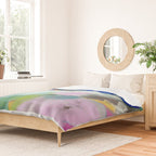 blue sky landscape abstract Duvet Cover Gallery Image 2
