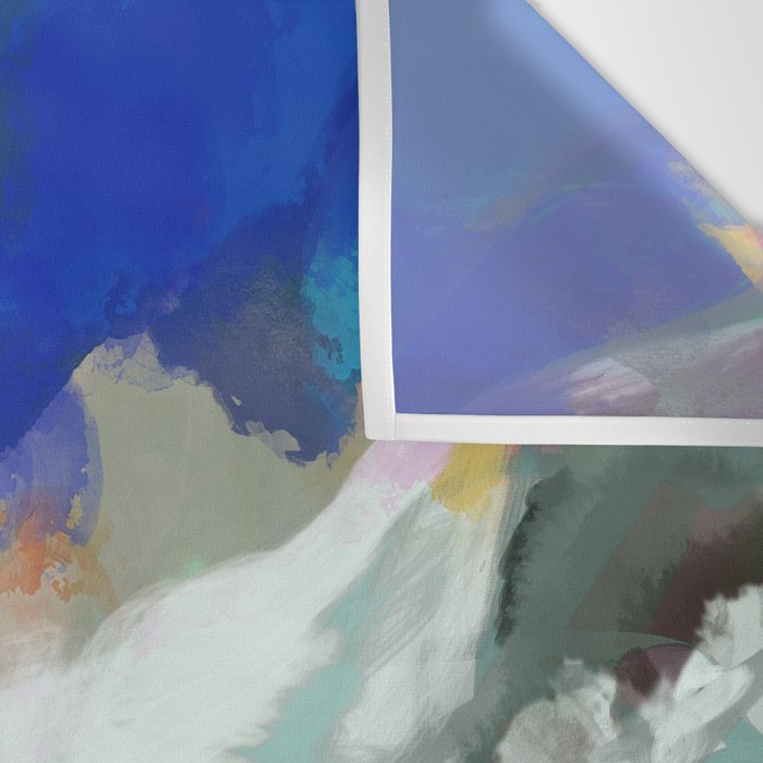 blue sky landscape abstract Wall Tapestry Gallery Image 3